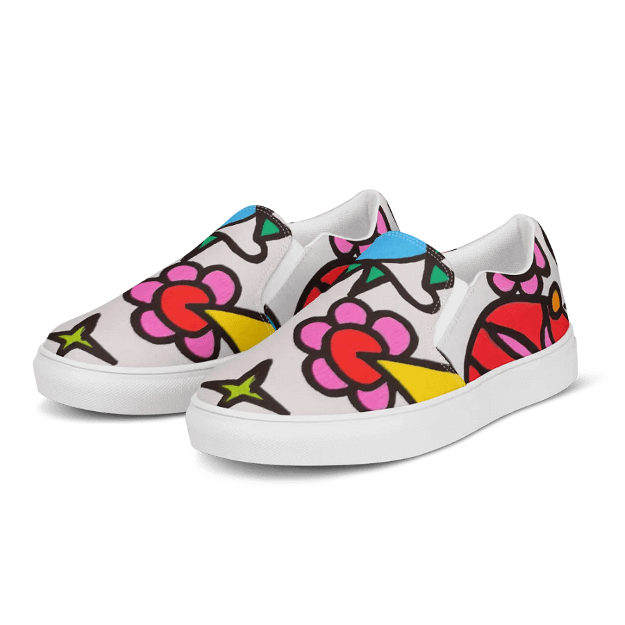 Men's Whimsical Doodle Dreams Slip-Ons product image (12)