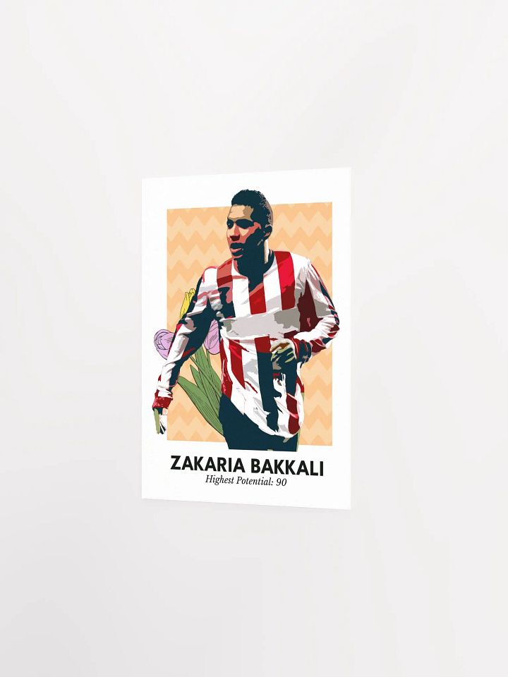 Zakaria Bakkali - Former Wonderkid Player Poster product image (9)