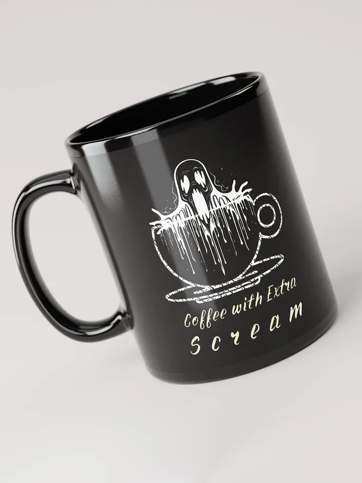 Coffee With Extra Scream Coffee Mug product image (2)