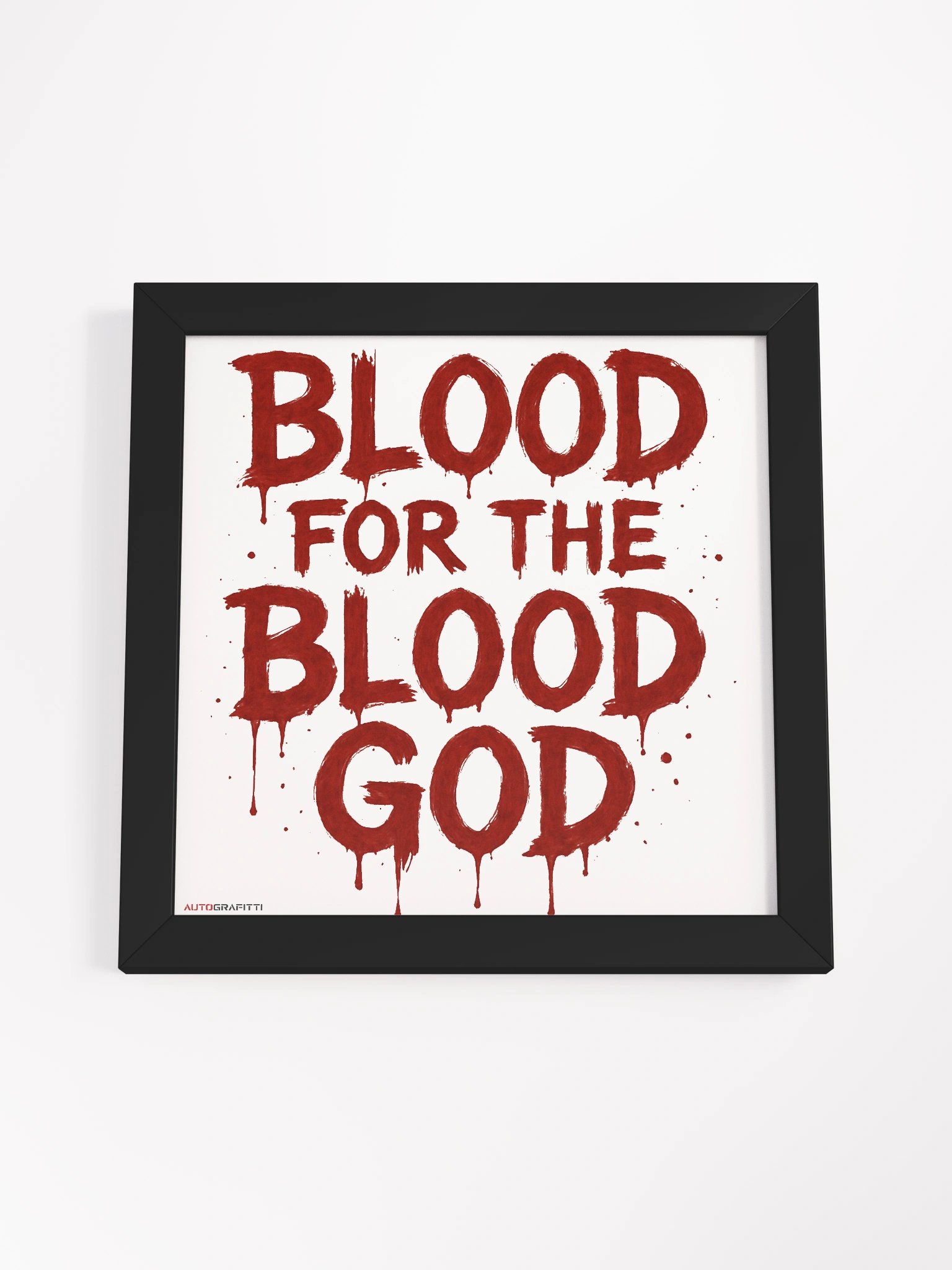 Blood for the Blood God (Framed) product image (7)