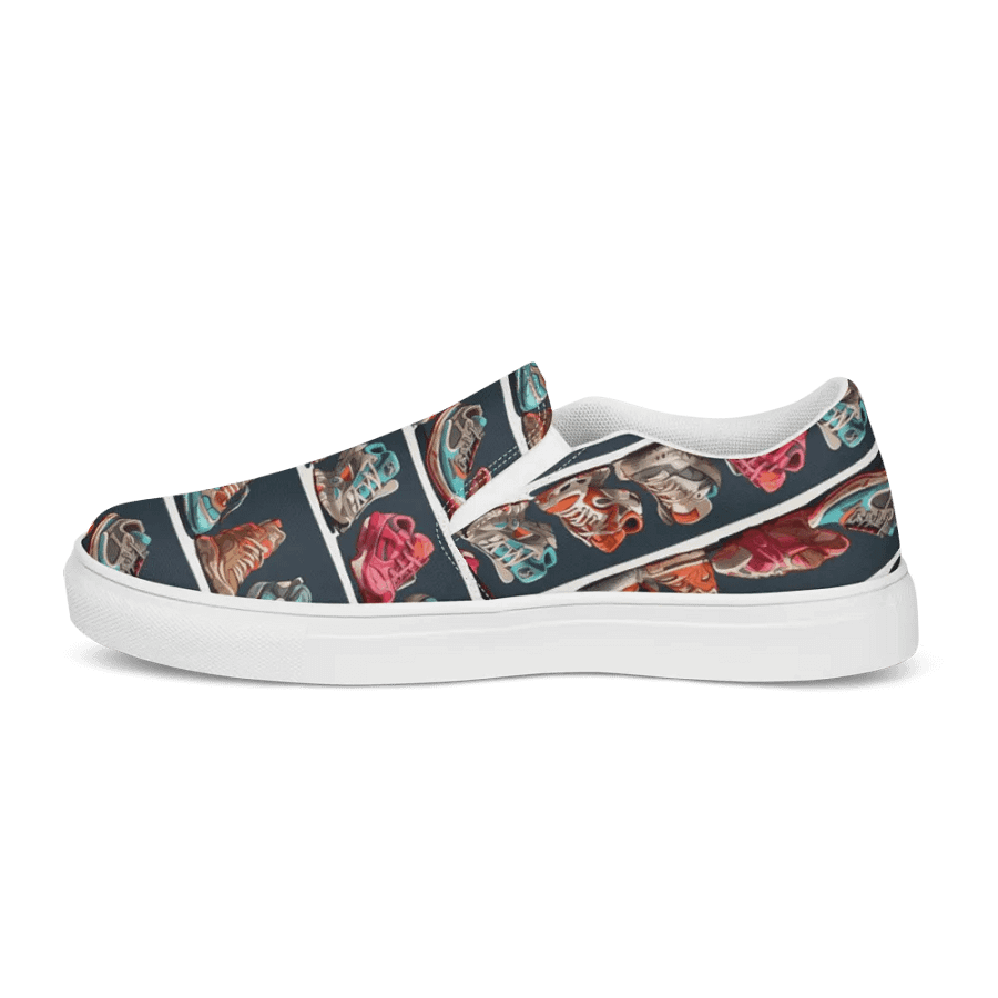 Sneakers Pattern All Over Print Slip On Shoes product image (10)