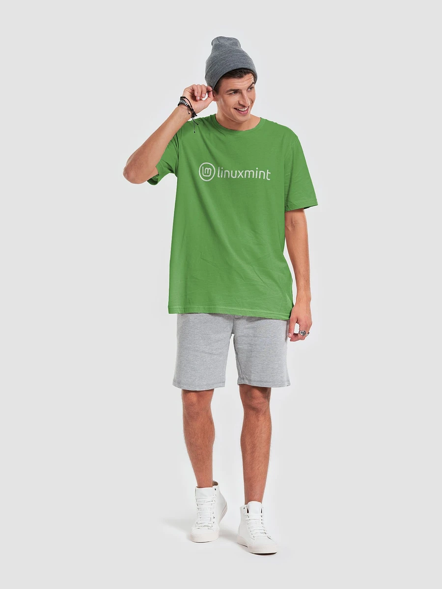 T-Shirt with Linux Mint Logo product image (6)