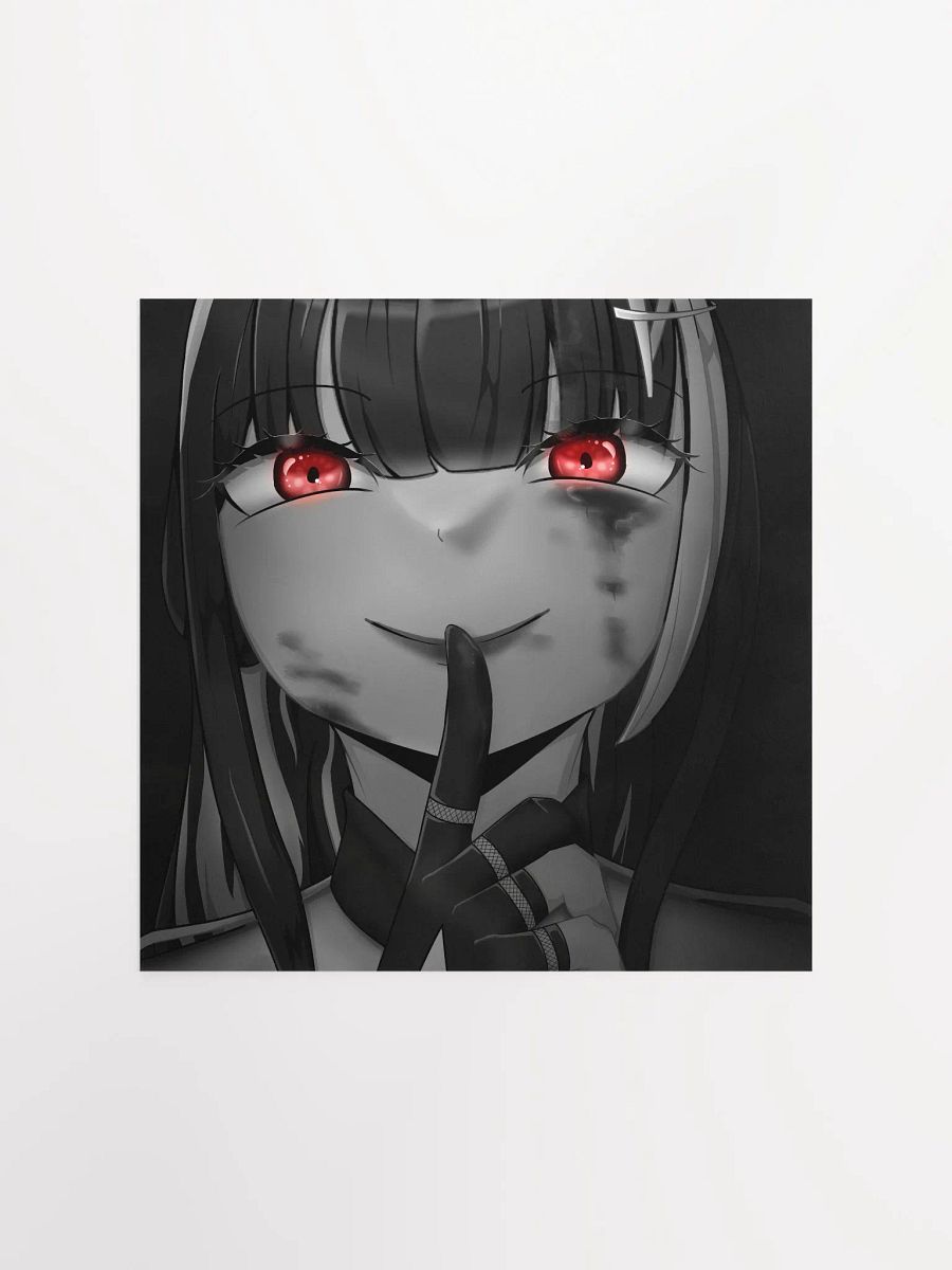 Kes Yandere Poster - Monochrome product image (1)