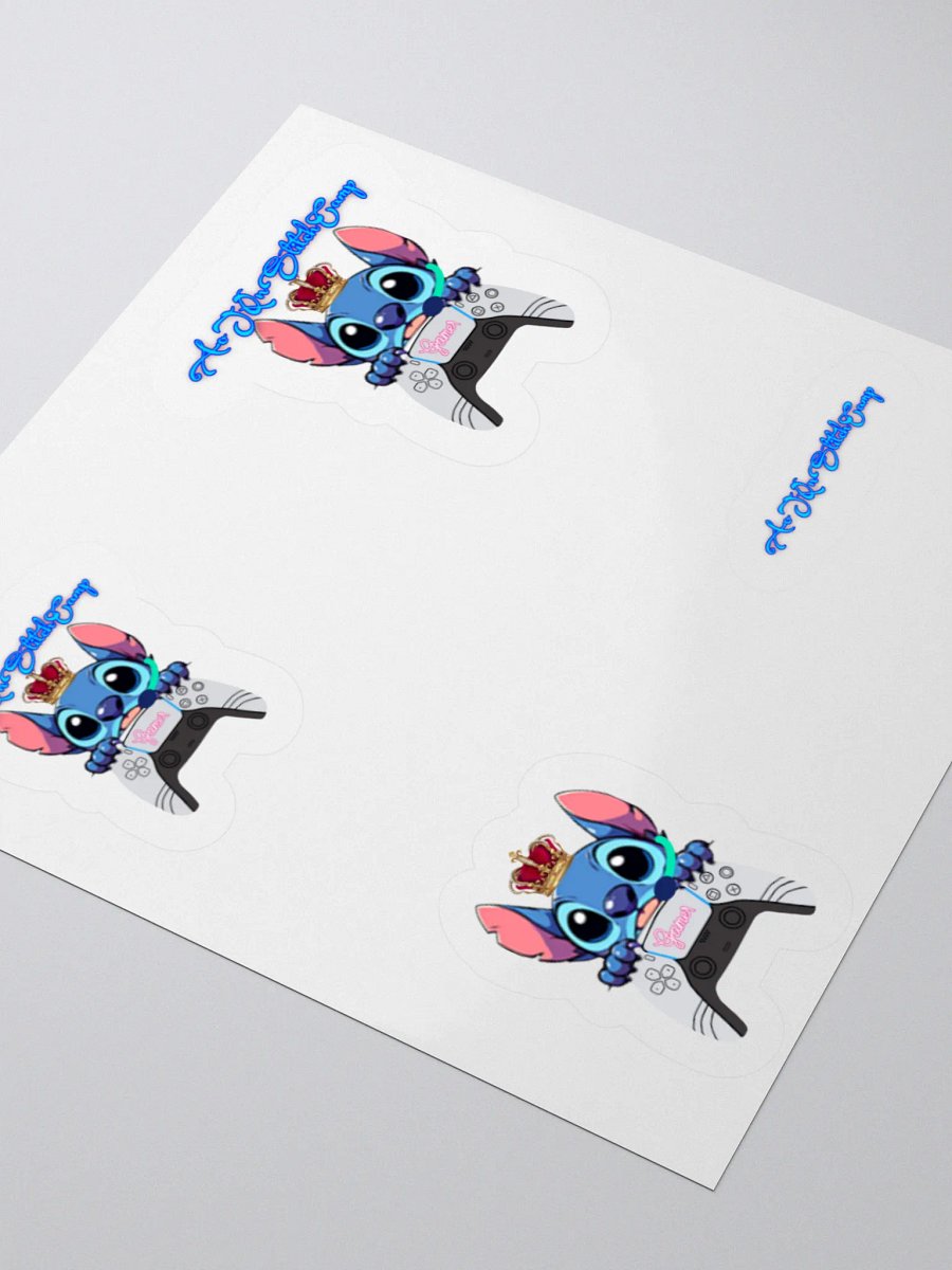 Royal Gamer Stitch Stickers product image (9)
