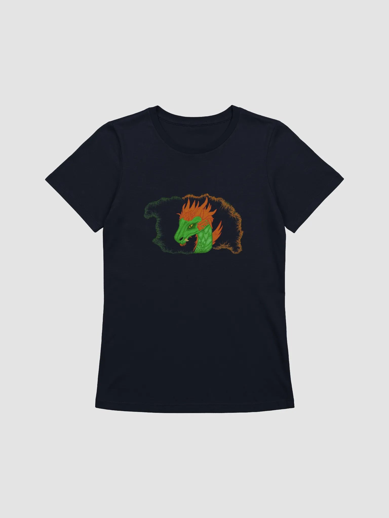 Dragon's Fiery Gaze Women's Relaxed T-Shirt product image (3)