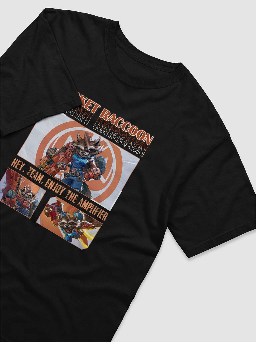 [Rivals] Rocket Raccoon T-Shirt ("Hey, team...") product image (3)
