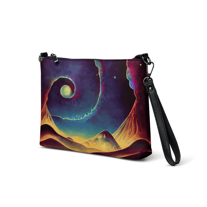 faux leather Cosmic Dream All-Over Crossbody Bag product image (2)