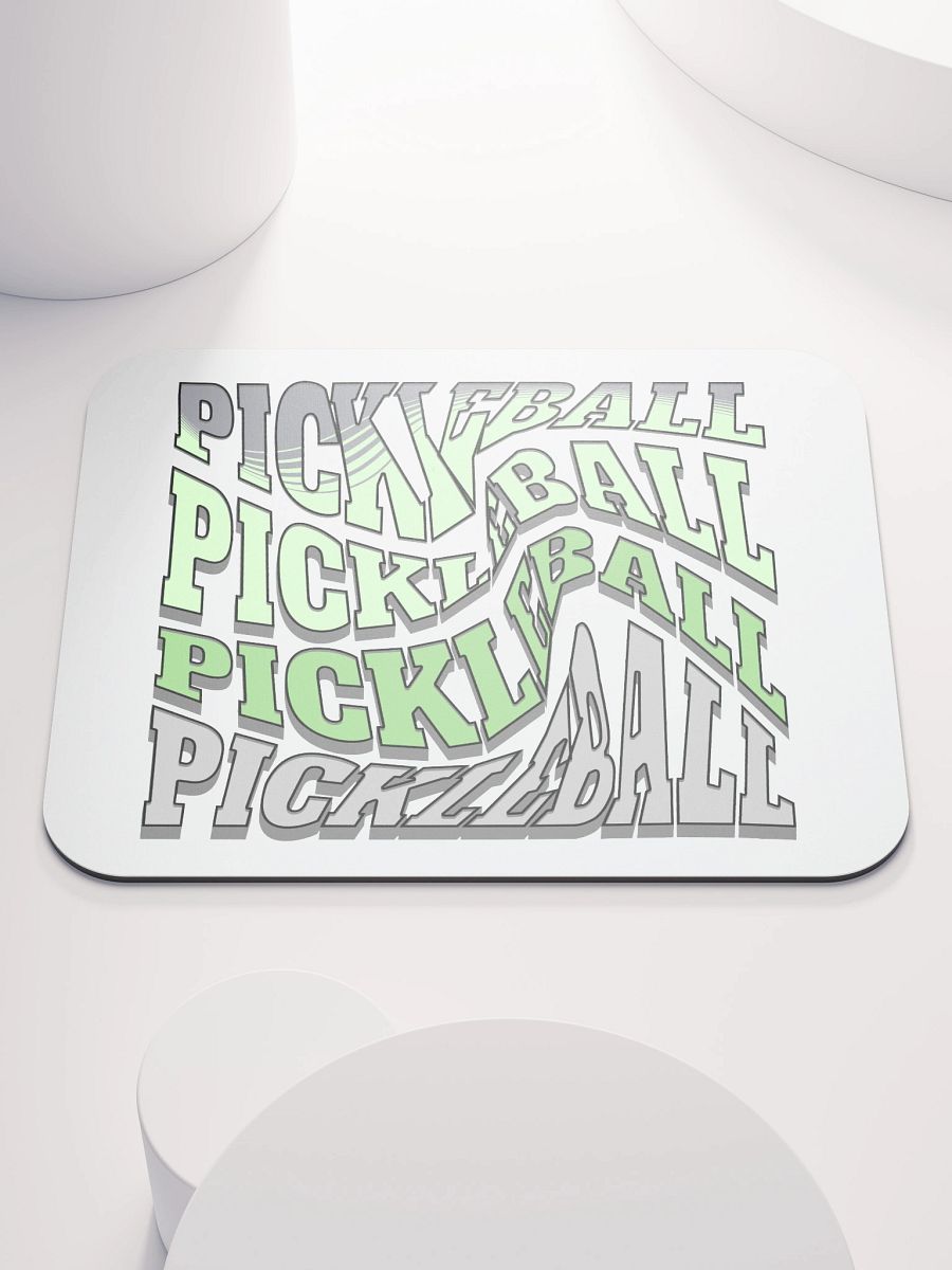 Swirl Pickleball Ripple Effect Mouse Pad product image (2)