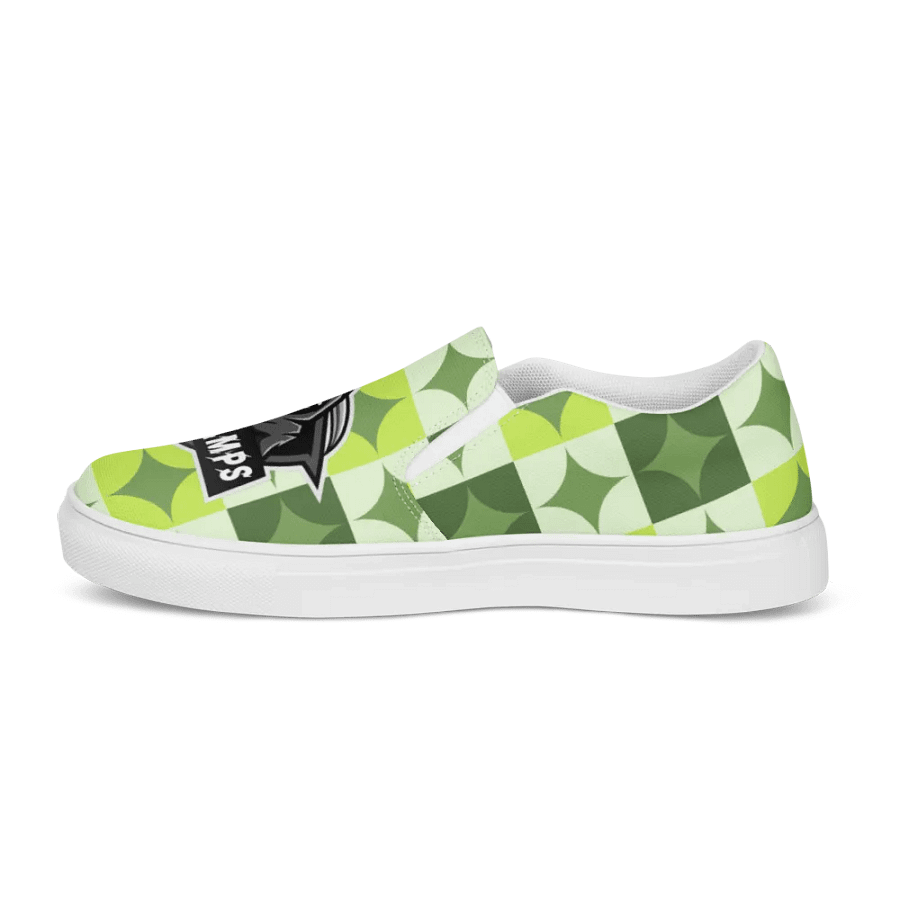 Men's Slip-On Canvas Shoes OneVamps Green Diamond product image (10)
