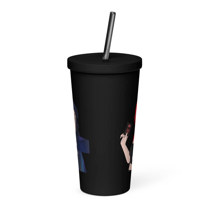Tarot JustJihye and GlitchedAstral Emperor and Empress Insulated Tumbler product image (3)