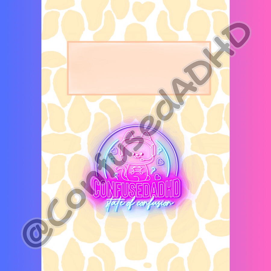 Animal Print CADHD Digital Planner Covers product image (5)