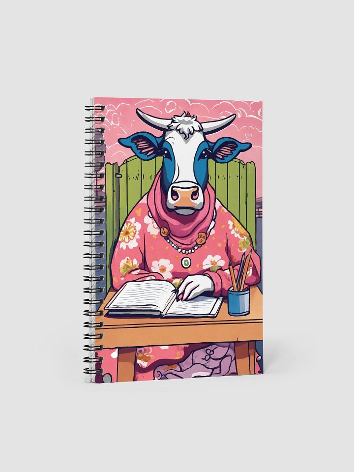Cow Journaling Spiral Notebook product image (1)
