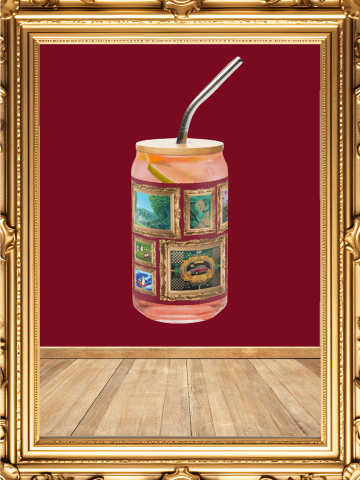 Golden Gallery Collection Can Shaped Glass product image (1)