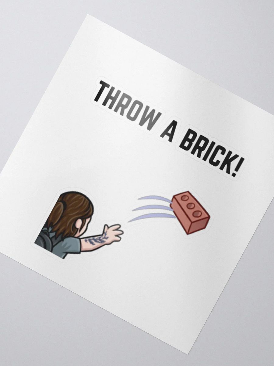 Official Brick Squad Brick Throw Sticker product image (2)