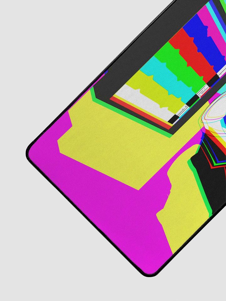 Glitch Tubi Desk Mat 15.5