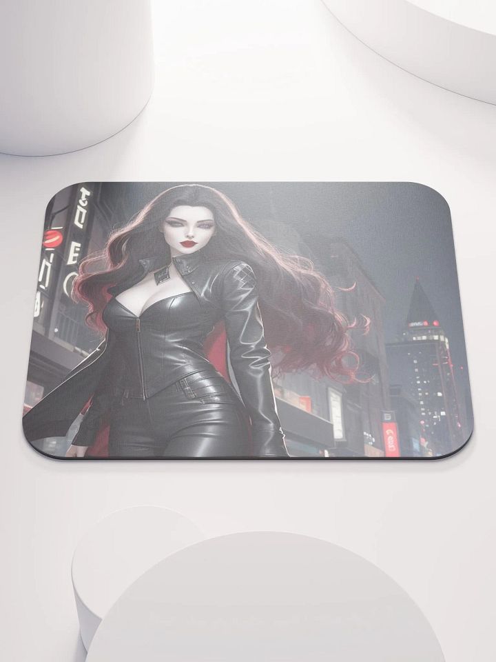 City Vampire Woman Classic Mouse Pad product image (1)