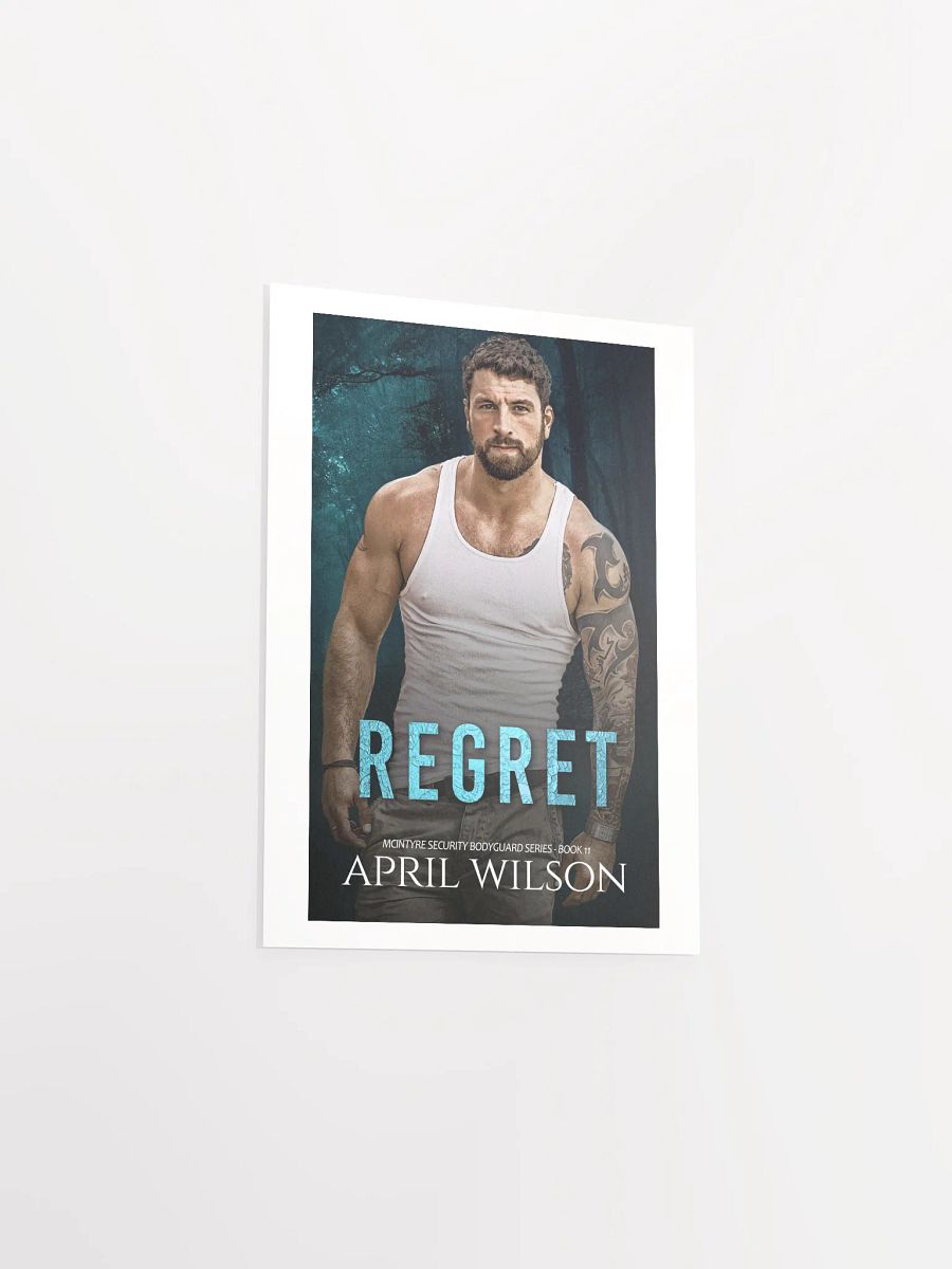 Poster - Regret book cover product image (3)