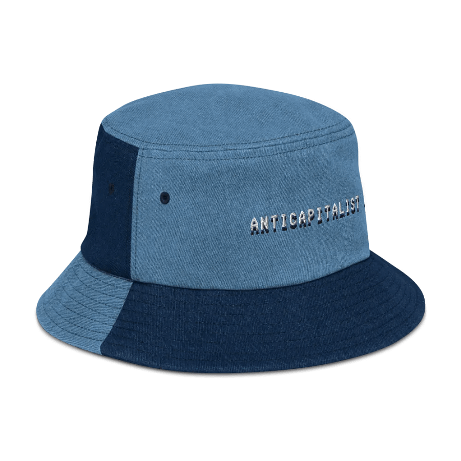 ANTICAPITALIST C*NT denim bucket hat product image (10)