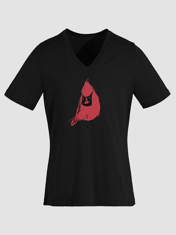 Shirley's Cardinal Relaxed V-Neck Tee product image (1)