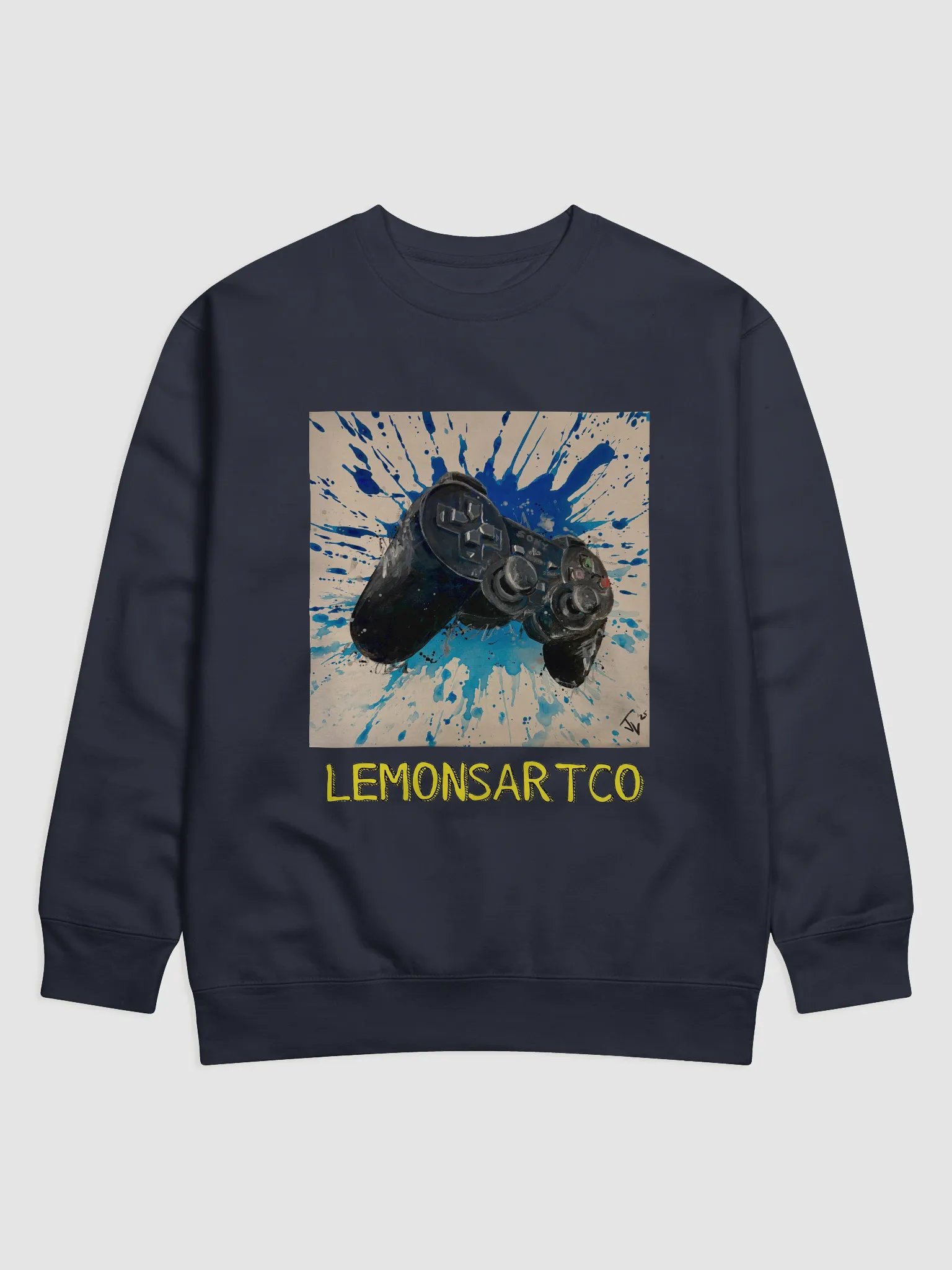 Game Station 2 Controller Sweatshirt product image (7)