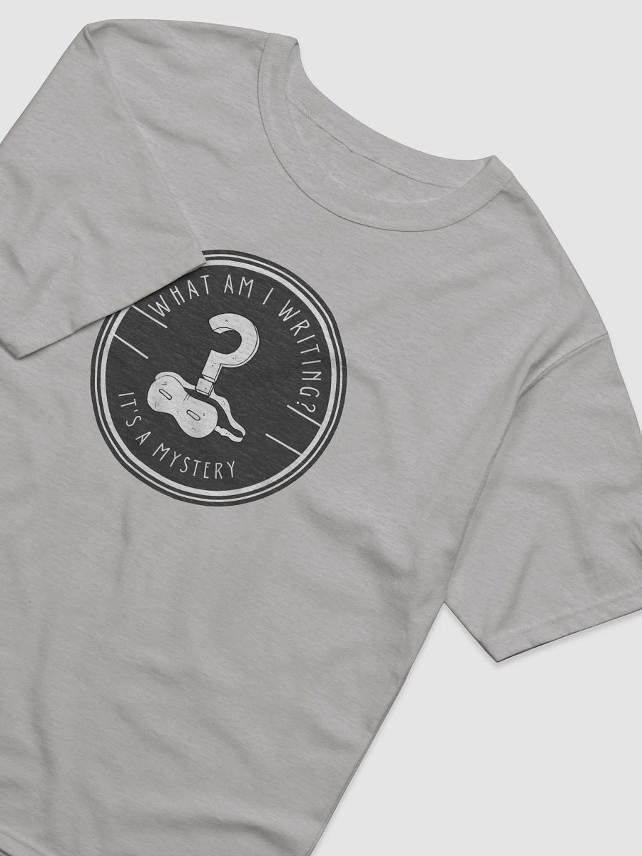 What am I Writing? It's a Mystery - relaxed grey t-shirt product image (4)