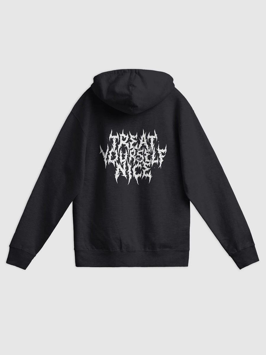 Treat Yourself Nice Band Logo Zip Up Hoodie product image (6)