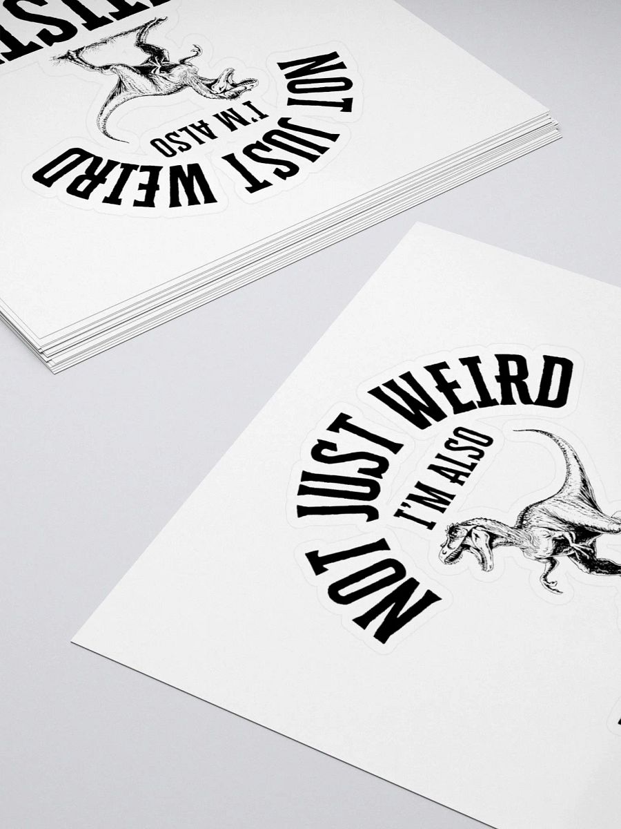 Autistic Dinosaur Sticker product image (4)