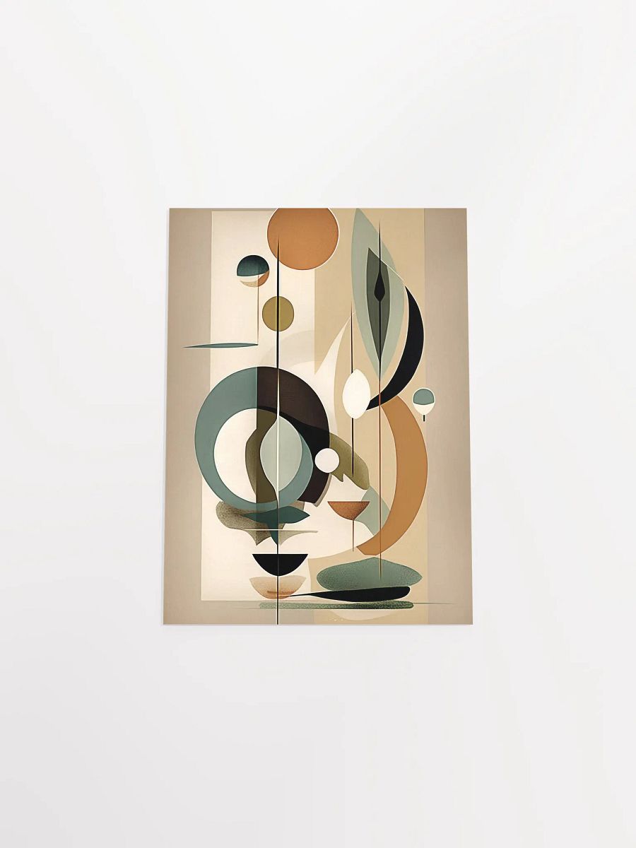Harmonious Geometric Fusion Poster product image (4)