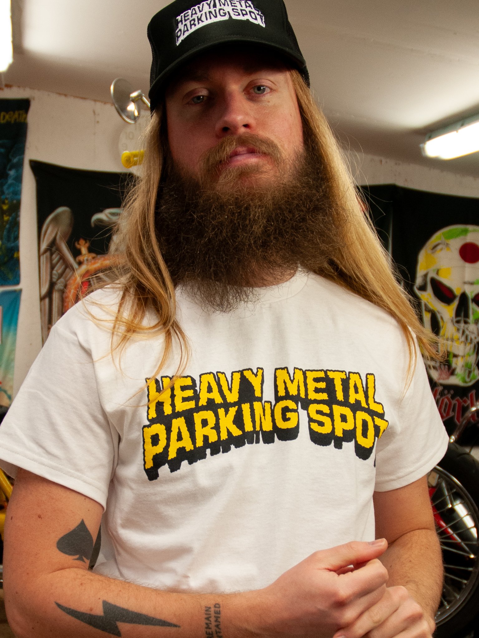 Bold Logo - Yellow on White T-shirt product image (1)