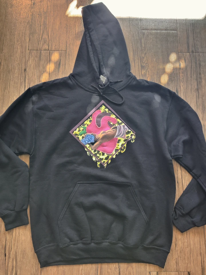 One of a Kind Hoodie Embroidered Heart product image (1)