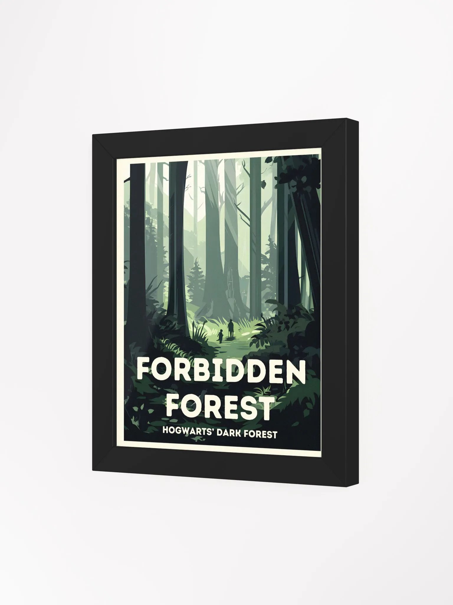 Forbidden Forest Vintage Travel Poster product image (3)