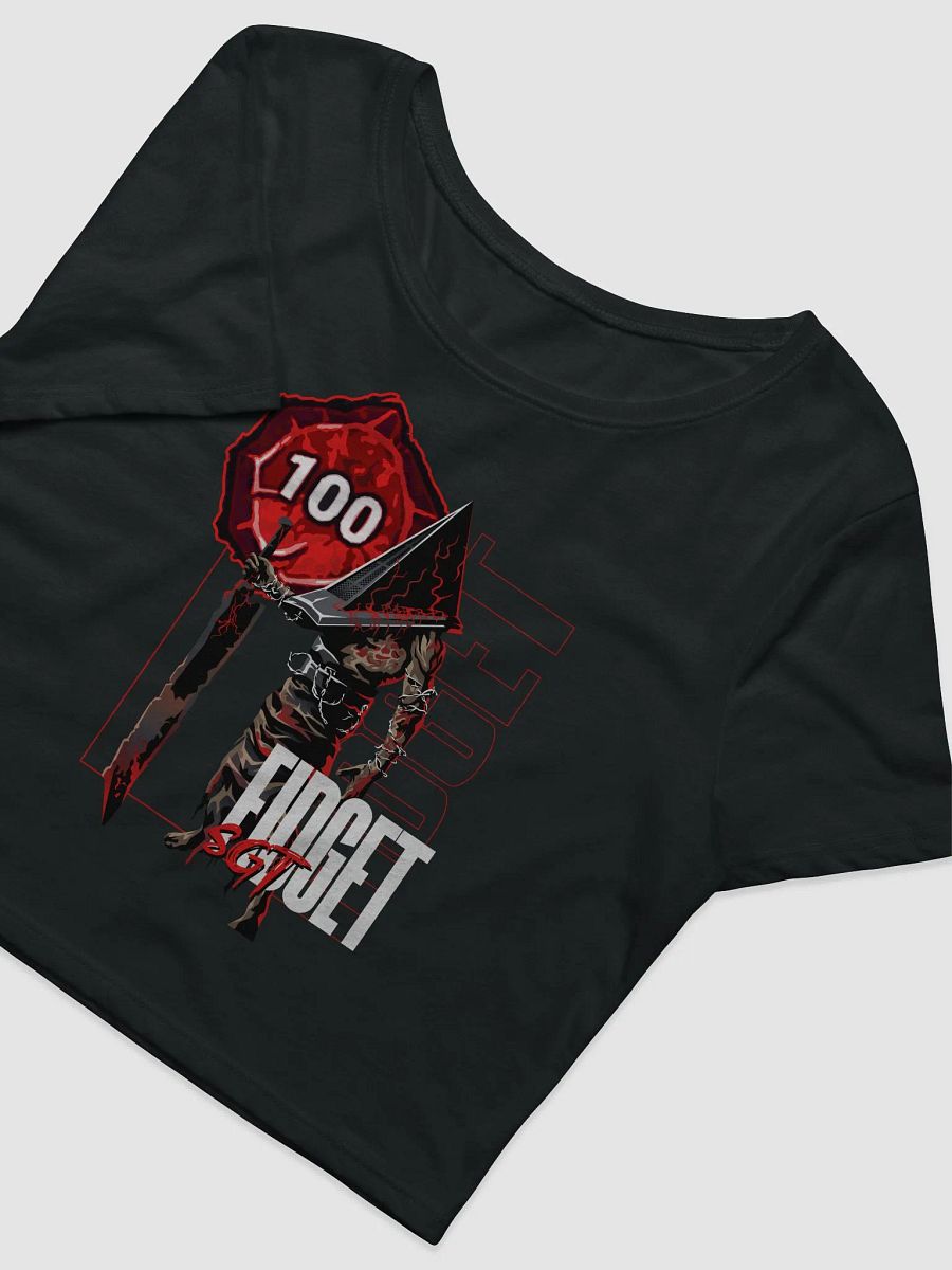 P100 Pyramid Head Womens Crop T product image (4)