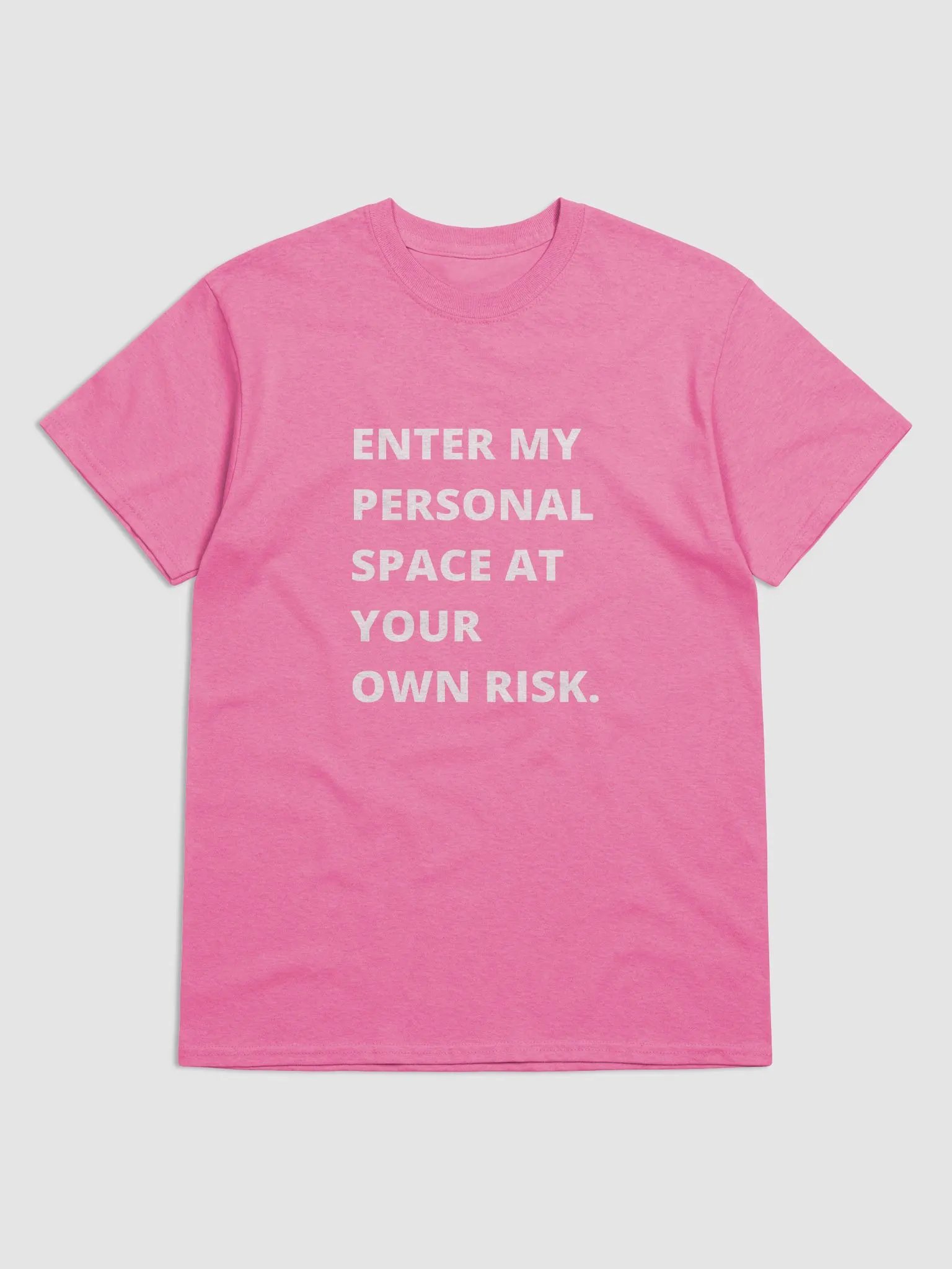 Personal Space Warning Gildan Tee product image (1)