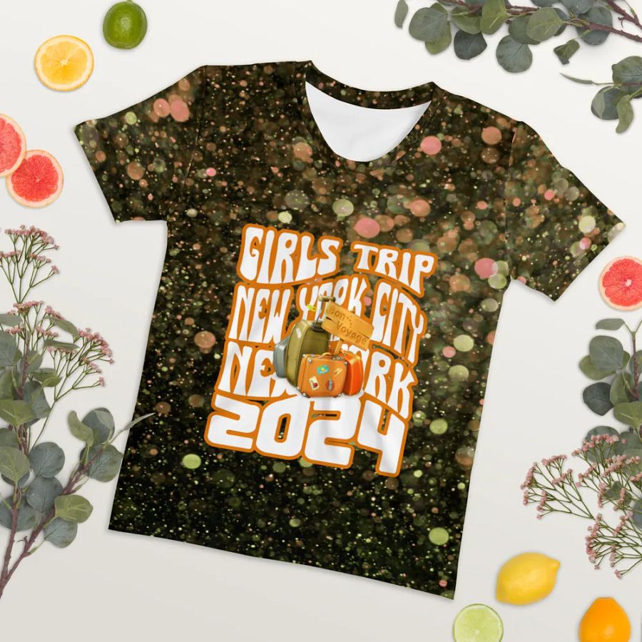 Girls Trip New York 2024 All Over Print T-shirt product image (7)