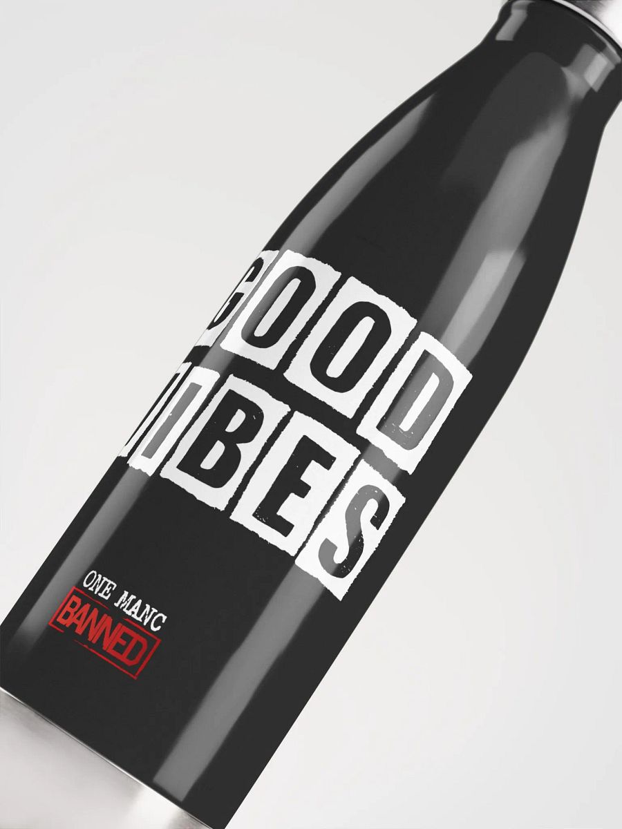 Good Vibes Stainless Steel Water Bottle product image (5)