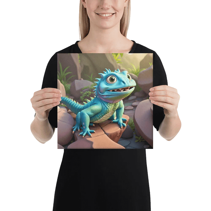 Endangered Species - Mexico - Rock Iguana Canvas Art product image (2)