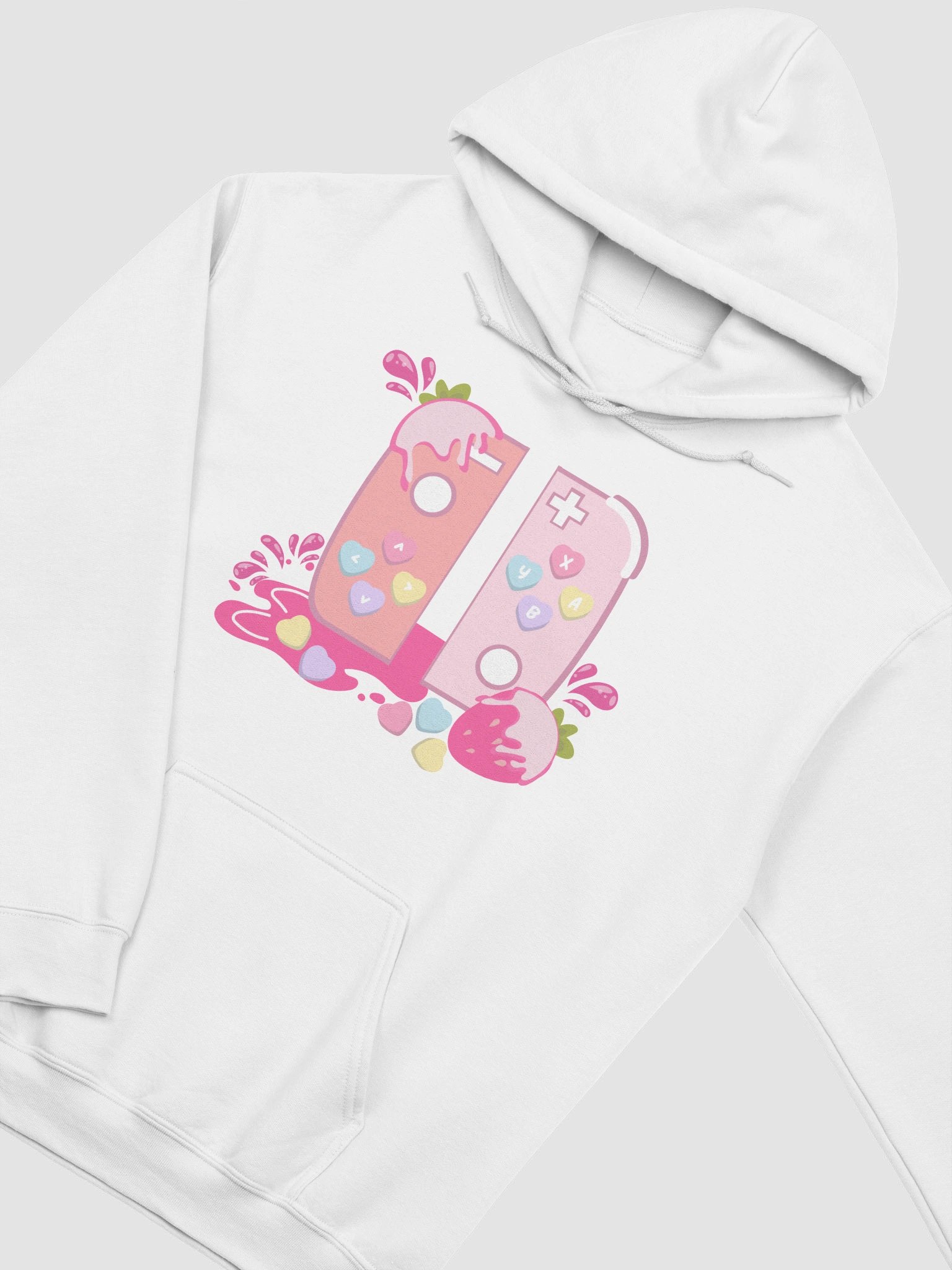 Strawberry Sweetheart Controller Hoodie product image (1)