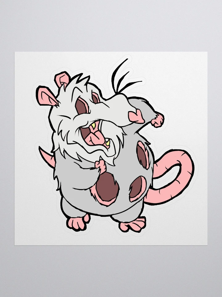 Dancin' Wiffle Possum [Kiss Cut Stickers] product image (1)