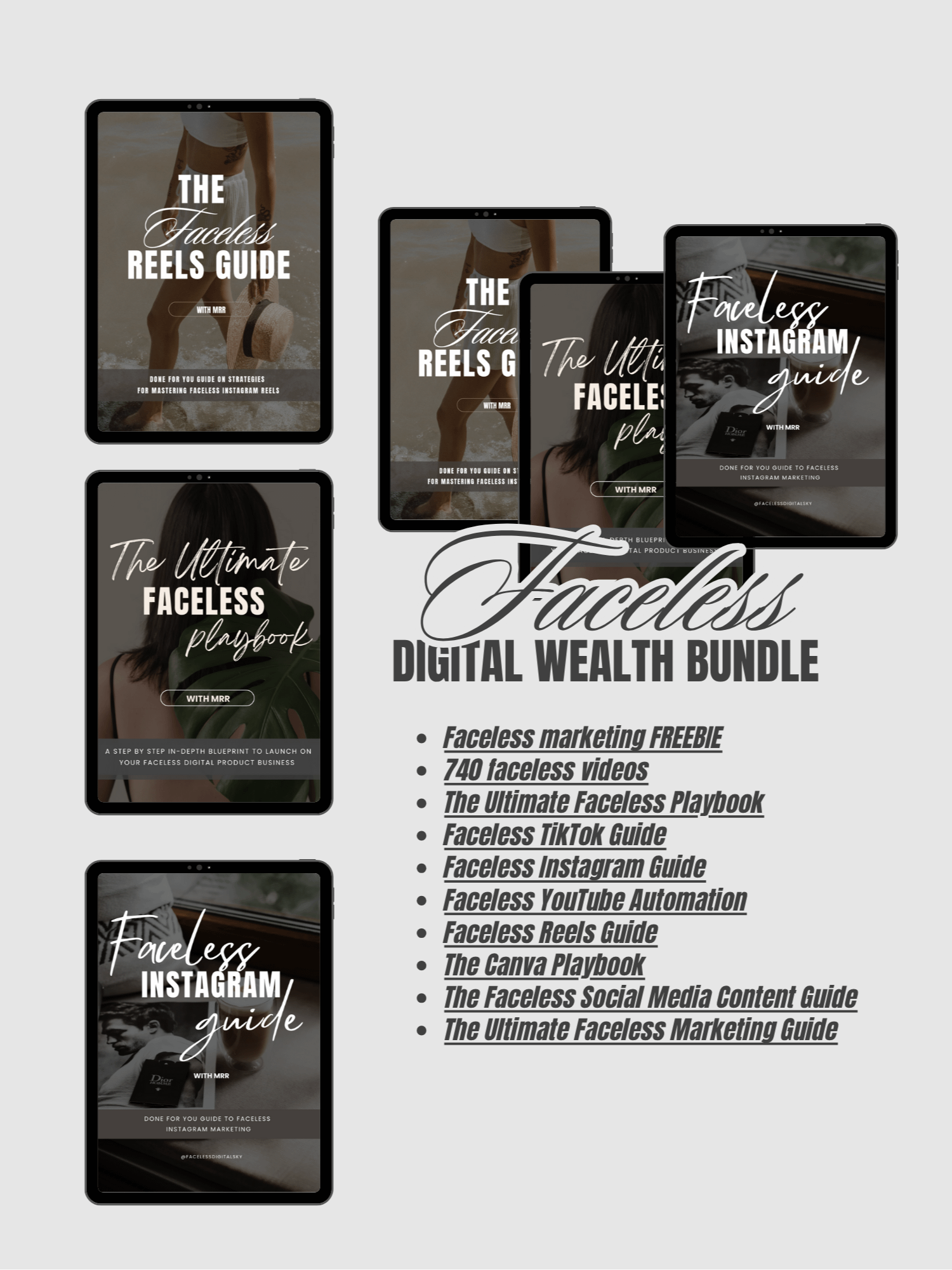 Faceless Marketing Bundle product image (1)