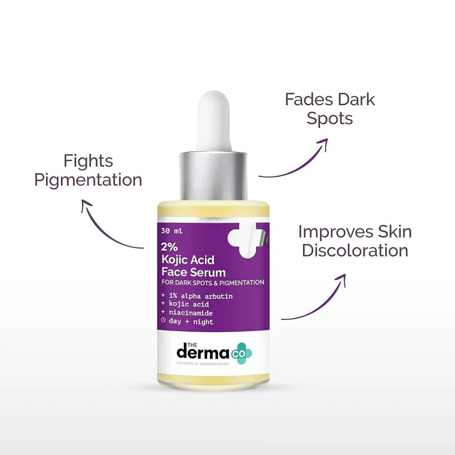 The Derma Co 2% Kojic Acid Face Serum With 1% Alpha Arbutin & Niacinamide 30 ML product image (2)