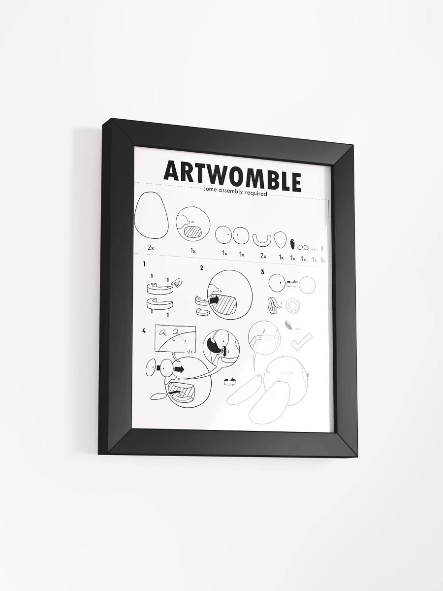 Artwomble SAR Framed Print product image (7)