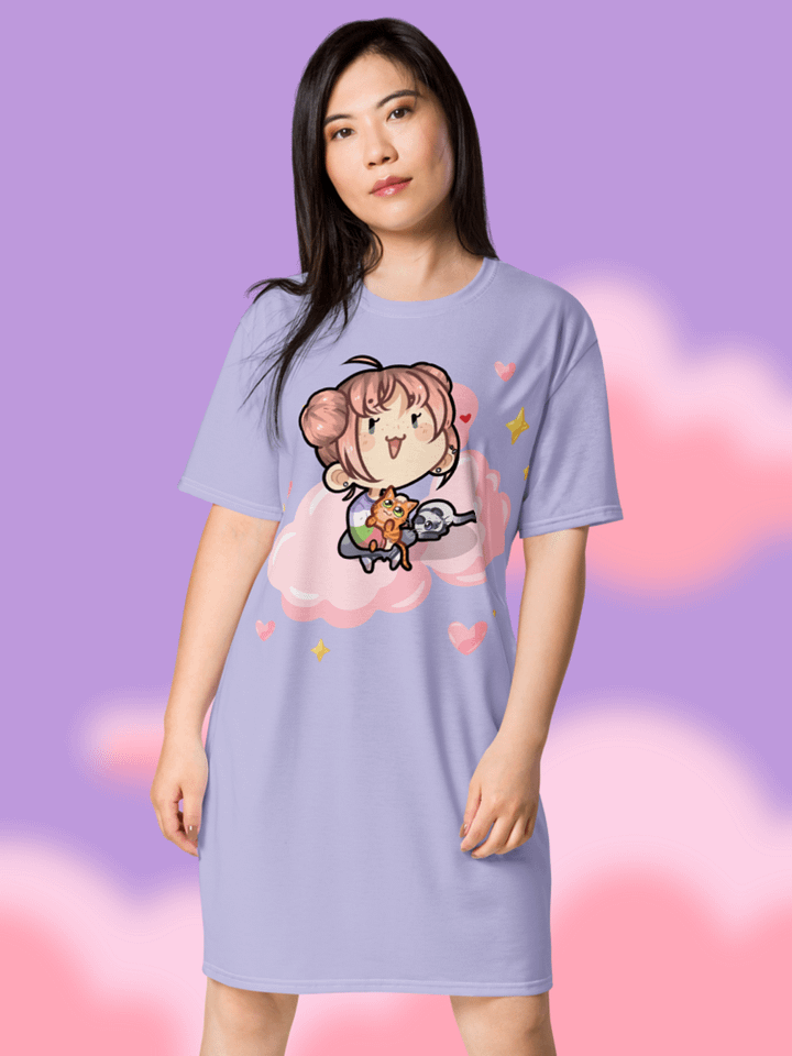 Cloudy Dreams Loungewear Dress product image (1)