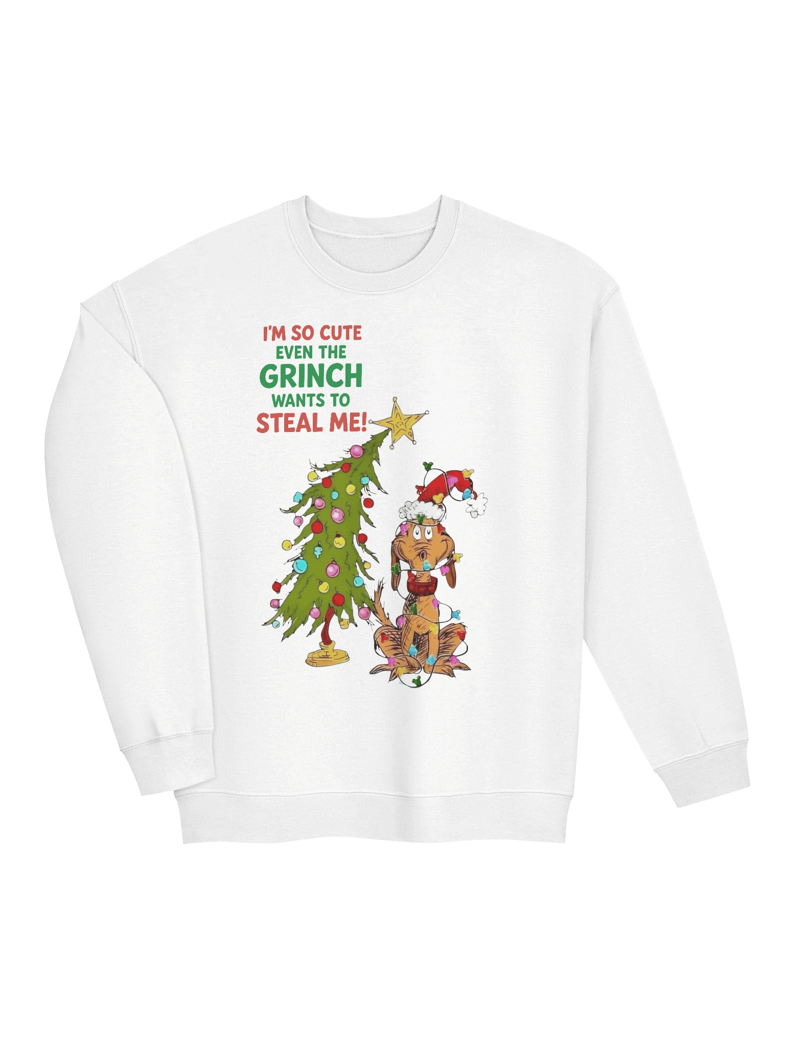 I'm So Cute Christmas Crewneck product image (3)