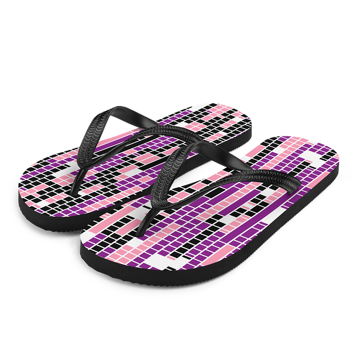 Abstract Harmony Custom Flip-Flops product image (1)