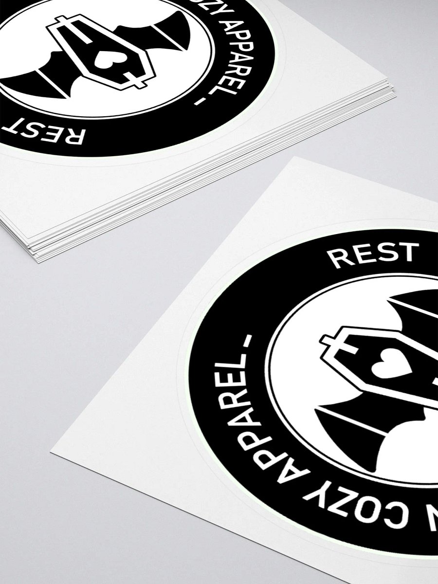 Coffin Cozy Club Sticker product image (4)