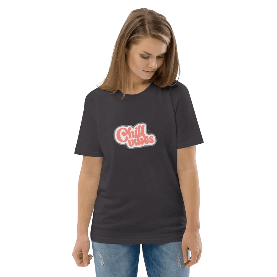 Chill Vibes Organic Cotton T-shirt product image (140)