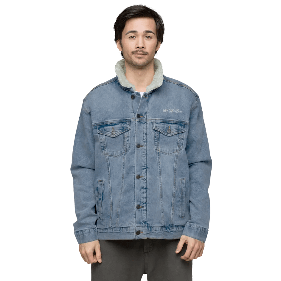 Elegance - Effortless Unisex Light Denim Jacket product image (5)