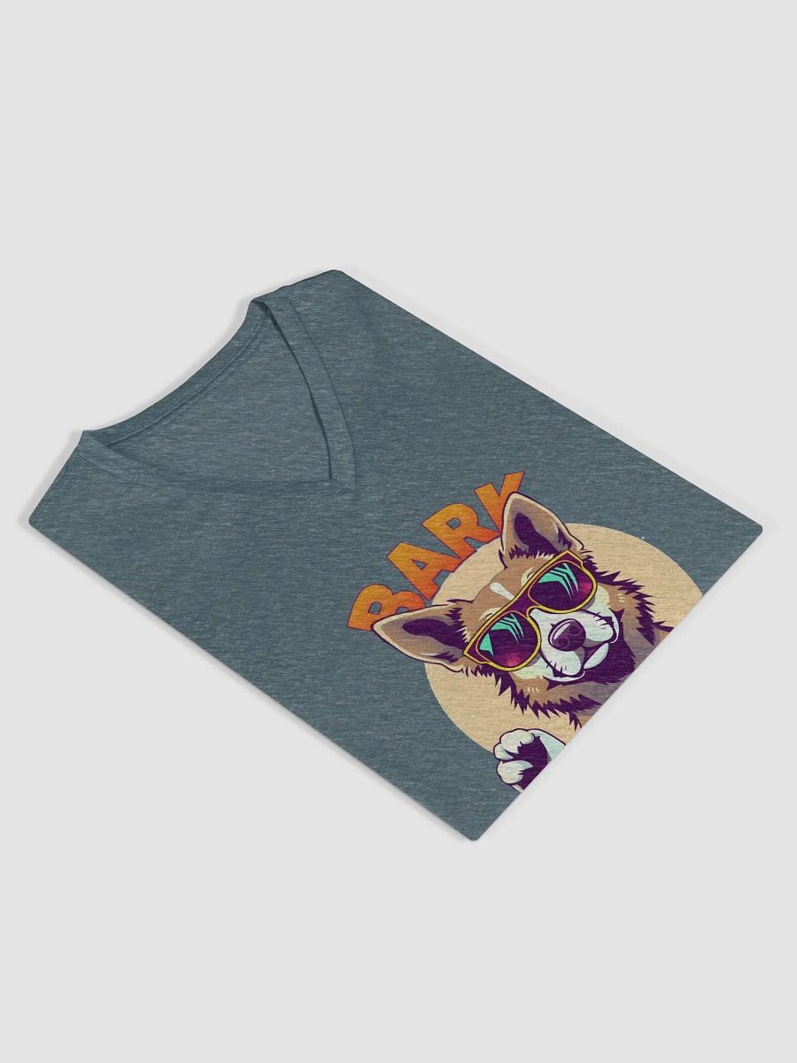 Bark to the Future Dog Sunglasses V-Neck Tee Bella+Canvas (Women's) product image (21)