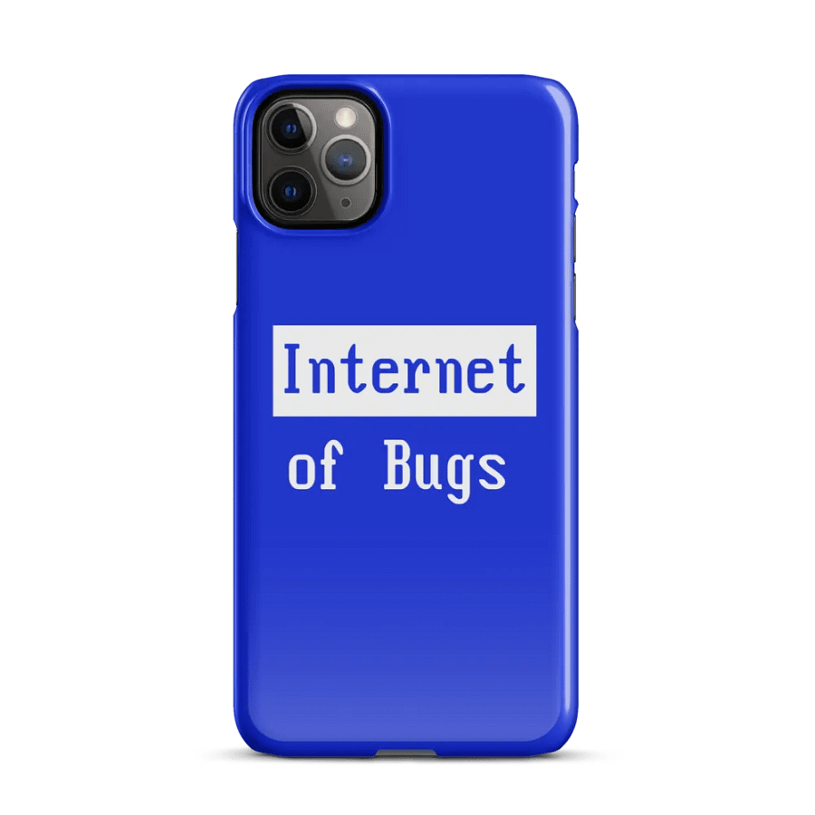 Internet Of Bugs iPhone case product image (46)