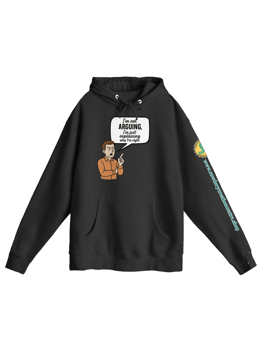 I'm not Arguing (Male) Lane Seven Premium Pullover Hoodie product image (3)